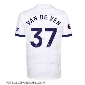 Tottenham Hotspur Micky van de Ven #37 Replika Hemmatröja 2023-24 Kortärmad